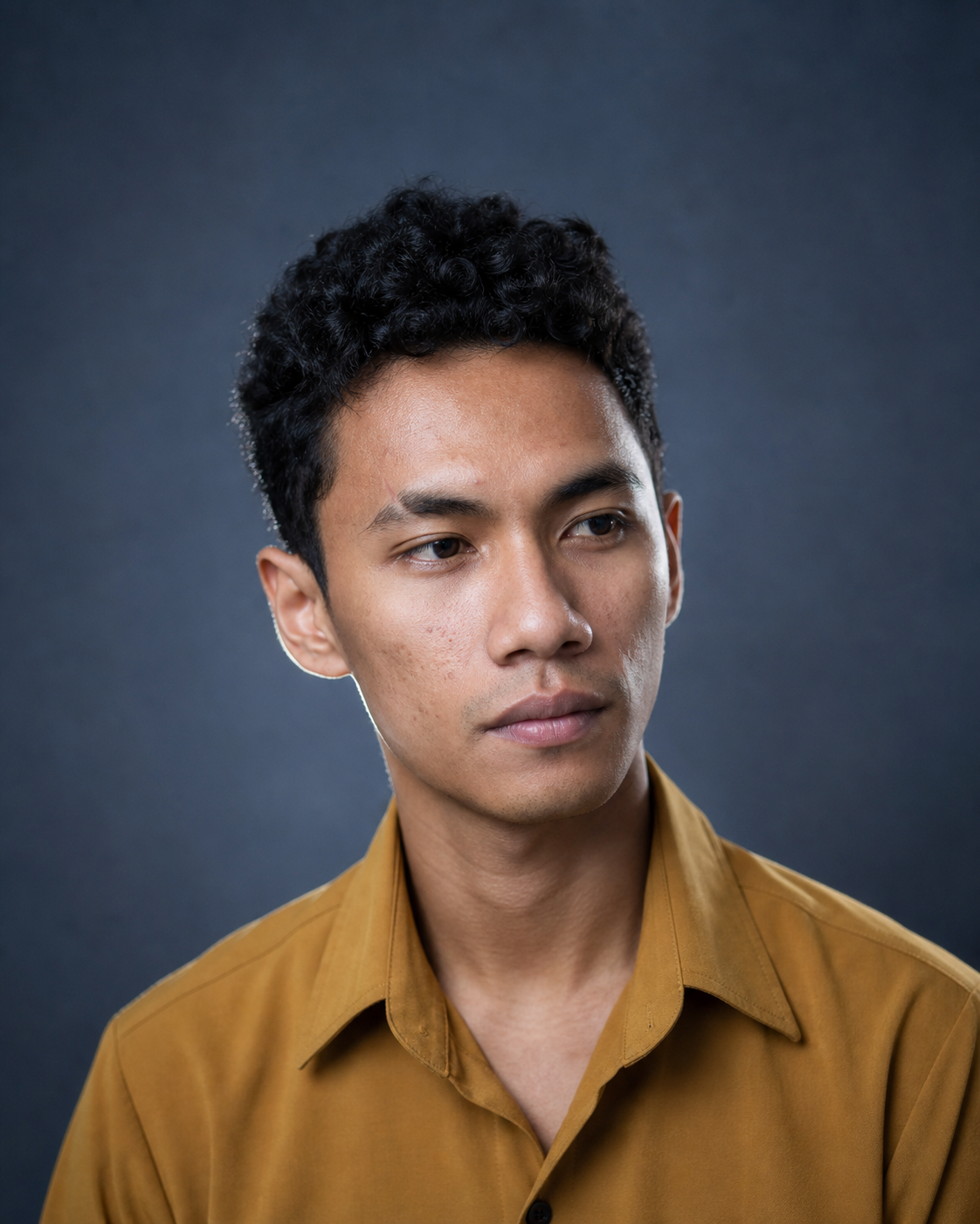 Modern male portrait