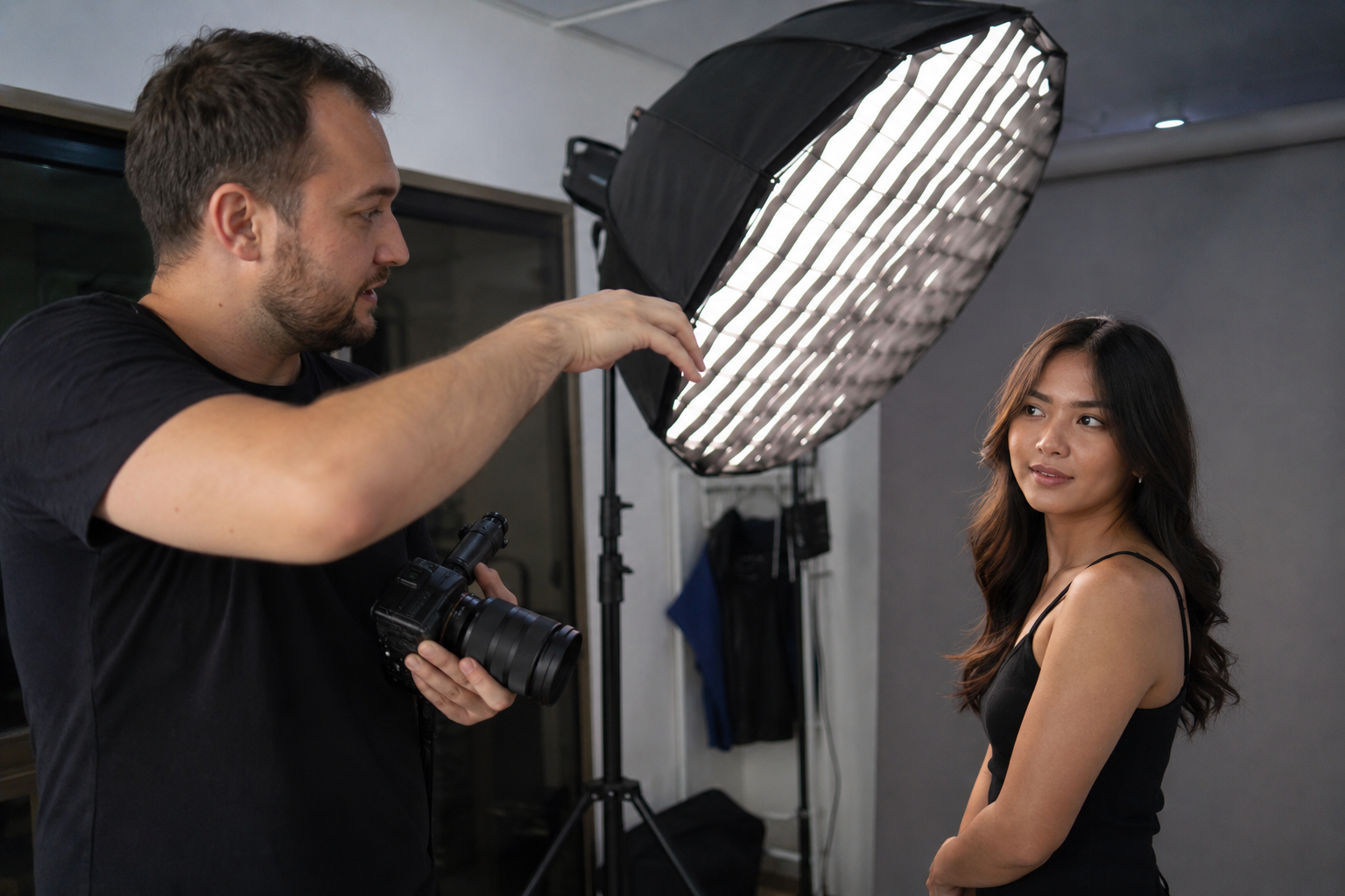 Behind the scenes