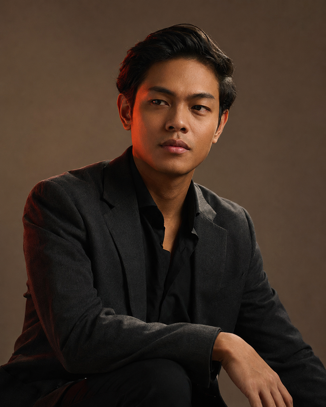 Creative male portrait